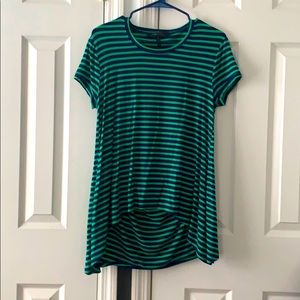 BCBG open back high/low t-shirt